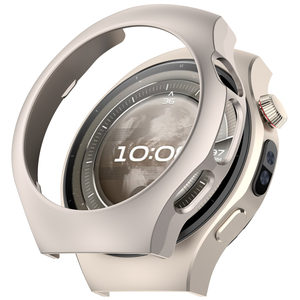 
Suitable for Huawei watch5 watch protective case half-pack hollow case outdoor smart sports watch 5pro case anti-fall wear-resistant accessories anti-bump special protective case accessories summer