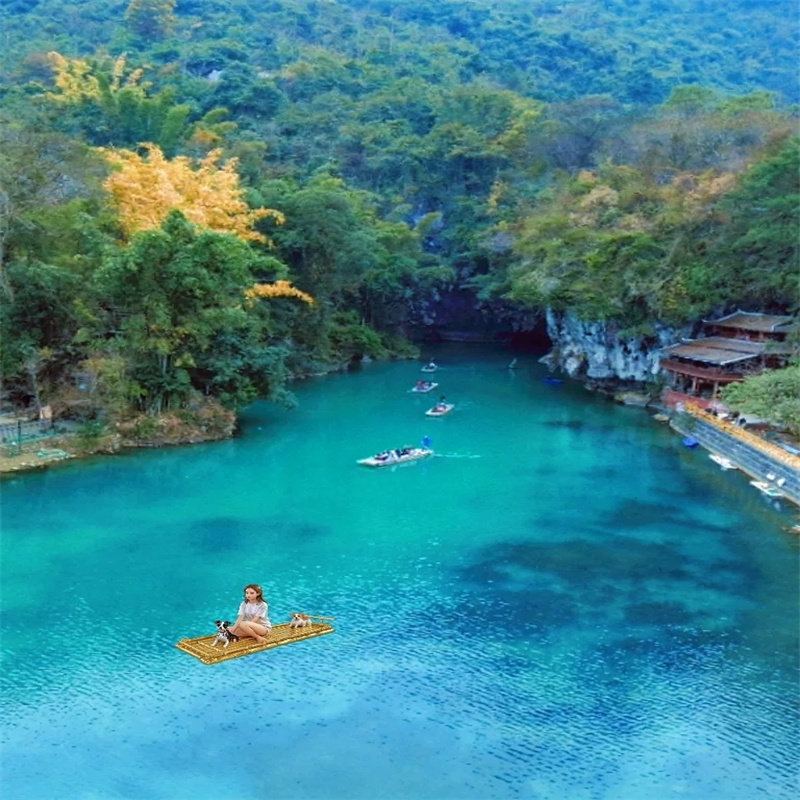 广西百色往返三门海+遥望天下一日游1-6人纯玩小团品质出行无购物