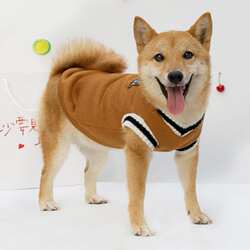 Chinese Rural Dog Clothing Autumn and Winter Outfit Shiba Inu Sweater Puppy Hoodie Warm Winter Pet Dog Apparel