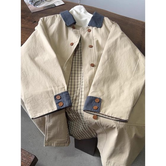 
2025 spring and autumn new style windbreaker jacket for women, good-looking, small, medium and long style, popular hot style Korean style jacket