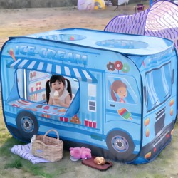 Outdoor Tent for Children, Spring Outing, Picnic, Camping, Foldable Portable Outdoor Playhouse, Quick-Open Small House, Toy House