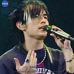 Nasa Jay Chou Style Crewneck Sweatshirt Men's Autumn and Winter Jacket Carnival Tour Concert Support Clothing