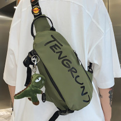 Crossbody Bag for Men, Student Chest Bag, 2025 New Model, Men's Small Backpack, Boys' Bag, Single Shoulder Bag for Travel