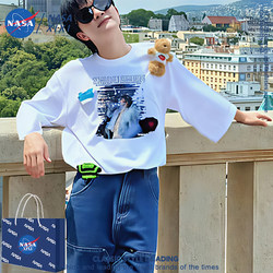 Nasa Zhou Shen Concert Same Style Sweatshirt Crew Neck Men's 2025 New Autumn and Winter Fan Support Clothing Jacket