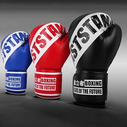 Children's Boxing Gloves for Boys and Girls, Sanda Fighting Training Muay Thai Gloves, Adult Professional Breathable Boxing Gloves for Punching Bags