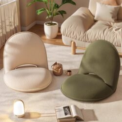 German Lazy Sofa, Reclining and Sleeping, Single-Person Bay Window Foldable Small Sofa, Balcony Bedroom Tatami Cushion