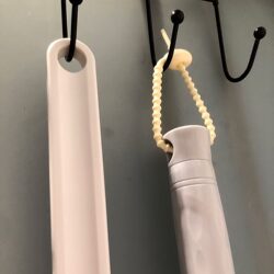 Silicone Strap for Hanging Spatulas, Utensils, and Kitchen Tools; Reusable Cable Tie Keychain