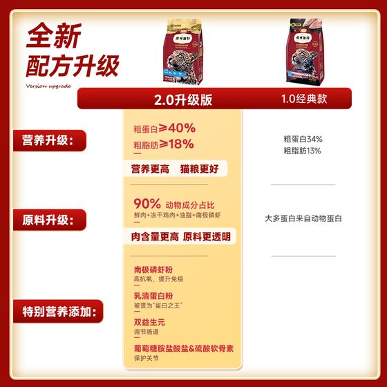 
Fregate adult cat food fresh meat full price American shorthair British shorthair sterilization special milk cake kitten food Fregate staple food