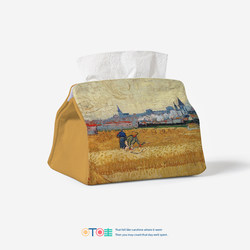 Dingwa Van Gogh Oil Painting Art Tissue Box