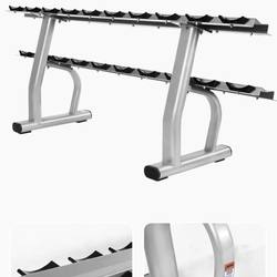 Fitness Equipment for Gym Use, 6 or 10 Dumbbell Racks, Vertical Dumbbell Rack for Personal Training, Commercial Double-Layer Dumbbell Rack, Thickened