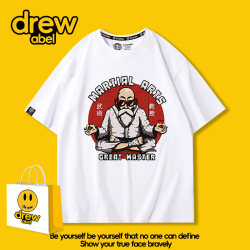 Dragon Ball Collaboration T-Shirt for Men, Kakarot, Kame Sennin, Vegeta, Short-Sleeve Summer Style, Quick-Dry, Loose Fit, Trendy