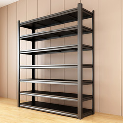 Household Storage Rack, Steel Shelf, Multi-Layer Storage Rack for Balcony, Storage Room, Kitchen Organizer, Parcel and Miscellaneous Item Rack