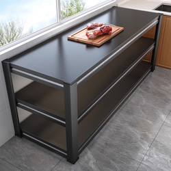 Kitchen Storage Rack Floor-Standing Multi-Layer Storage Rack Shelf Home Workbench Multi-Functional Storage Rack Microwave Oven Rack