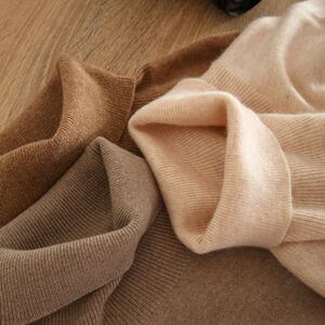 Cashmere sweater, thickened warmth 100%pure cashmere, can turn high -necked solid color bottom knit sweaters and sweater men