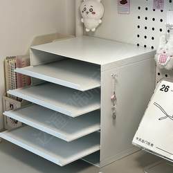 Pindu Storage Rack, Letter Tray, Office Desk File Organizer, Drawer-Type File Rack, Cosmetics and Jewelry Storage Box