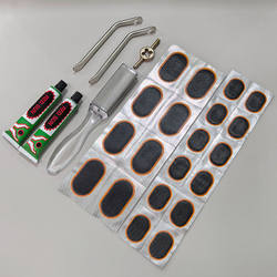 Tire Repair Patch Glue Inner Tube Repair Patch Film Tire Repair Tool Set Bicycle Motorcycle Electric Vehicle Tire Repair Glue