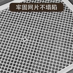 Specialized Dog Toilet with Separate Grid, Litter Box, Dog Potty, Indoor Dog Urine Tray, Anti-Trampling New Model for Defecation, Flat Dog Tray