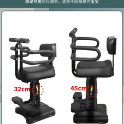 Universal high-speed battery motorcycle l child seat front safety stool electric car baby seat can be lifted with support