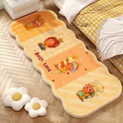 Bedroom Bedside Carpet, Special-Shaped Bedside and Footboard Thickened Non-Slip Warm Carpet, Girl's Room Decoration and Arrangement Floor Mat
