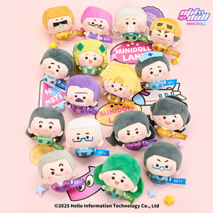 
minidoll original minidoll MBTI original round plush pendant doll with sixteen personalities