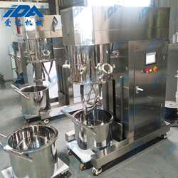 Laboratory planetary mixer disperser double planetary power mixer resin glass glue mixer