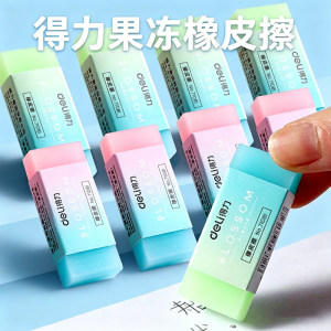 
Deli jelly eraser student high-looking ins style creative cute fruit shape rubber eraser stationery supplies