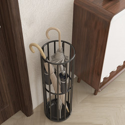 Umbrella Storage Rack for Home Entrance, Large Capacity Umbrella Storage Bucket, Umbrella Placement Rack, Water-Draining Umbrella Stand