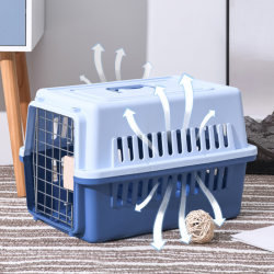 Cat Carrier, Cat Cage, Portable Outdoor Transport Box, Pet Dog Small Dog Cage, Cat Box for Home Use