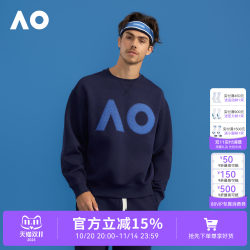 Ao Australian Open Sports Sweatshirt Pullover Casual Sweatshirt for Men and Women Couple Style Printed Autumn New Tennis Long Sleeve