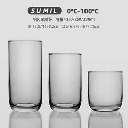 Tempered and Drop-Resistant Glass Mouthwash Cup, Toothbrush Cup, Special for Hotels, Guesthouses, and Inns, Household Toothbrushing and Washing Cup