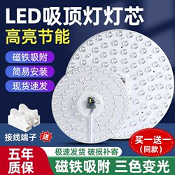 Led Ceiling Light Core Magnetic Light Panel Replacement Light Strip Tube Living Room Bedroom Light Retrofit Light Panel Energy-Saving Light Bulb