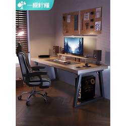 Hong Kong Free Shipping Computer Desk Desktop Home Workstation Office Desk Study Desk Bedroom Gaming Desk Simple Double