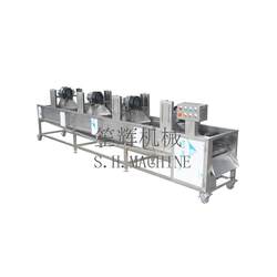 Direct selling multifunctional food processing equipment fruit and vegetable bubble cleaning machine air dryer ODM