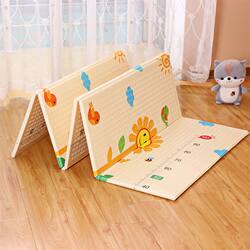 Foldable Baby Crawling Mat, Foldable Children's Crawling Mat, Thickened Xpe 2cm, Environmentally Friendly, Odorless, Home Use