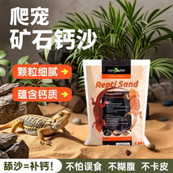 Reptile pet bedding material mineral calcium sand turtle mane lion lizard bedding material