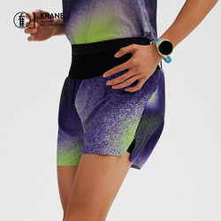 He Krane Wake-Up Lightweight Technical Sports Shorts for Men with Lining, Trail Running Marathon Shorts