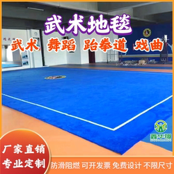 Martial Arts Carpet Somersault Gymnastics Special Martial Arts Training Non-Shedding Dance Opera Gymnastics Non-Slip Carpet