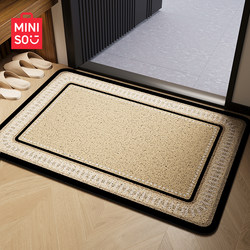 Miniso High-End Entrance Door Mat, Wire Loop Door Mat, Outdoor Entry Mat, Home Carpet