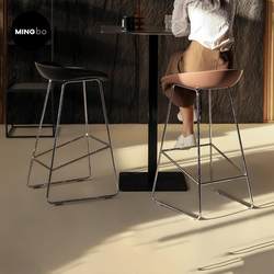 Nordic wrought iron bar chair island chair simple front desk bar chair bar cafe home creative bar stool