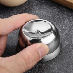 Egg Piercer 304 Stainless Steel Egg Pricker Manual Egg Needle Tool for Piercing Boiled Eggs Without Breaking Them Kitchen Gadget