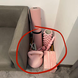 Yoga Mat Storage Basket with Wheels, Movable Fitness Equipment Storage Organizer, Household Dust-Proof Multi-Functional Storage