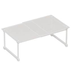 Clothing Partition Storage Wardrobe Layered Shelf Cabinet Divider Cupboard Wardrobe Organization Tool Iron Art Storage Rack