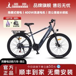 Phoenix Electric-Assisted Bicycle for Men and Women, Adult Commuting Mountain Bike, Fitness Electric Bicycle for Middle-Aged and Elderly People