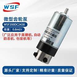 Food-grade fructose machine gear pump beverage machine stainless steel pump corrosion-resistant high-precision filling micro metering pump