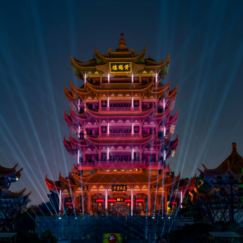 武汉黄鹤楼半日游/白天场或夜上黄鹤楼/金牌讲解2H含耳麦/可包团