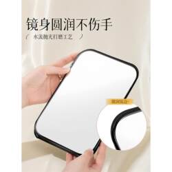 Desktop Folding Small Mirror, Dedicated for Student Dormitories, Standable Vanity Mirror for Women, Portable for Men, Home-Use Makeup Mirror