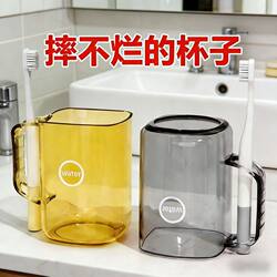 Toothbrush Holder, Wall-Mounted, with Mouthwash Cup, Bathroom Brushing and Washing Set, Toothpaste Dispenser, Toothbrush Cup Set