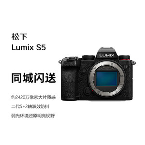 Panasonic S5 full-frame micro-single/single-electric/reflection-free flagship digital camera L-mount