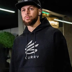 Curry Golden State Warriors Style Sweatshirt Men's 2025 New Spring and Autumn Basketball Jersey Jacket Basketball Training Clothes