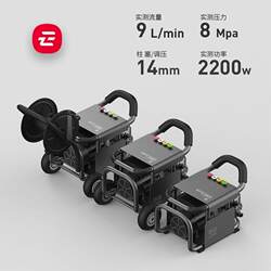 Yuntuobao Tb-1Pro Household 220V Car Washing Machine Ultra-High Pressure Car Washing Tool High-Power Car Washing Water Gun for Car Cleaning